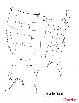 map of usa with states geography printable familyeducation